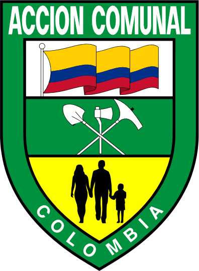 Escudo Acción Comunal Colombia